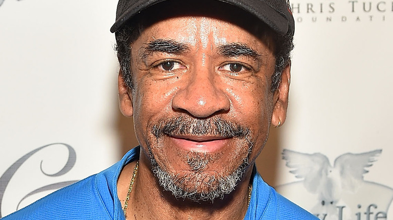 Tim Reid smiling at event