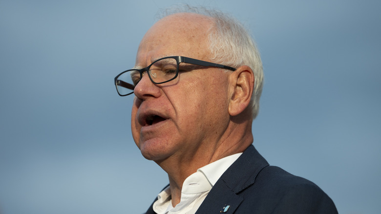 Tim Walz speaks