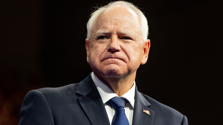 Tim Walz at a rally held at Temple University, August 2024