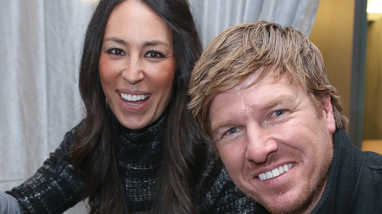 Chip and Joanna Gaines smiling 