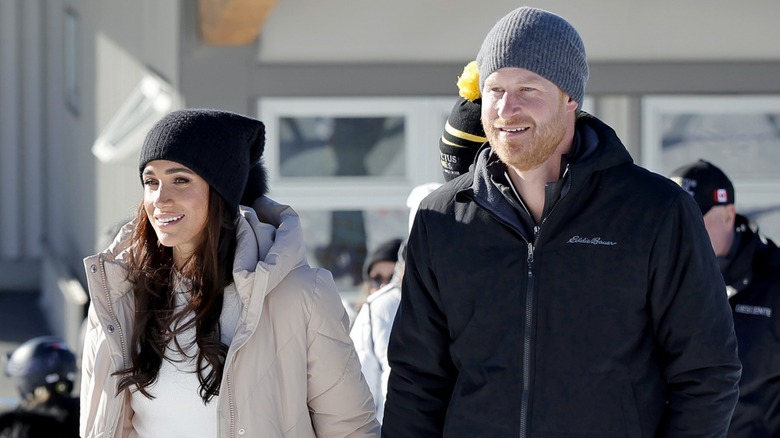 Meghan Markle and Prince Harry smiling