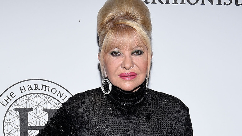 Ivana Trump smiles at camera