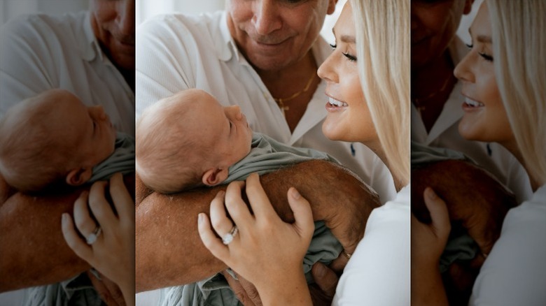 Karoline Leavitt and Nicholas Riccio smile at their new baby (2024)