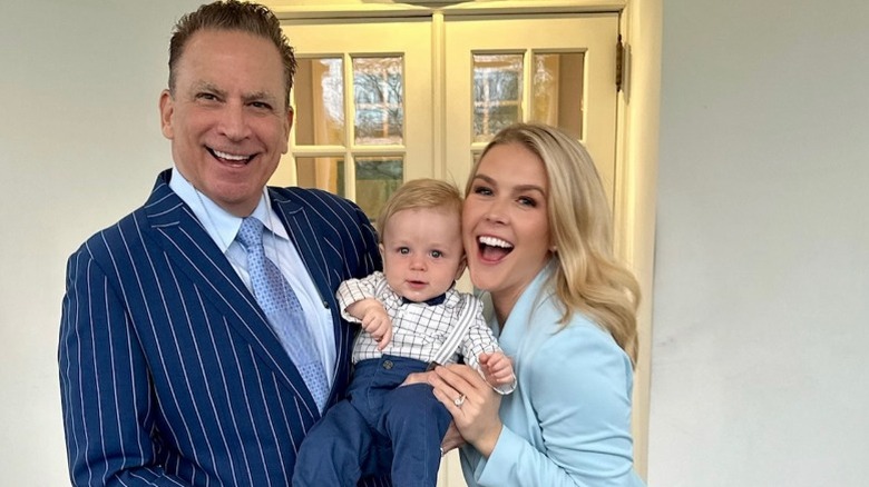 Nicholas Riccio and Karoline Leavitt take their baby to the White House (2025)