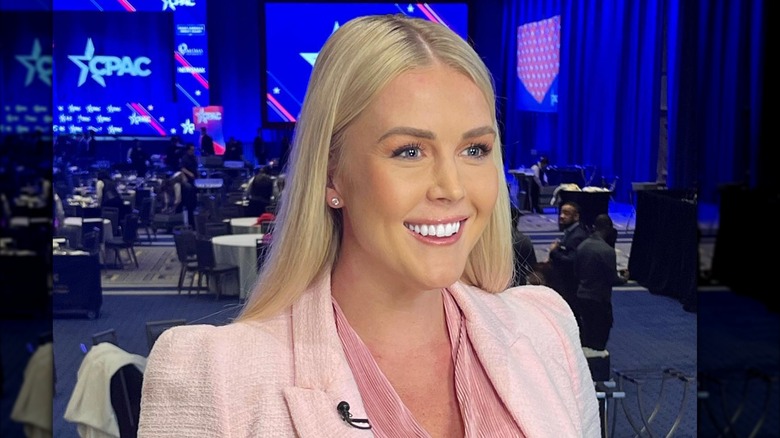 Karoline Leavitt smiling
