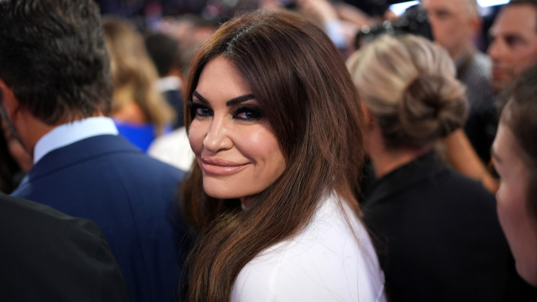 Kimberly Guilfoyle wearing white