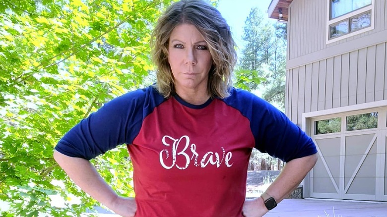 Sister Wives star Meri Brown posing