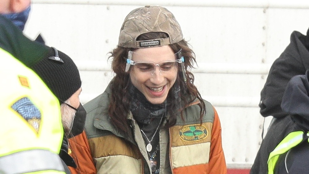 Timothée Chalamet Spotted Wearing A Garden Gnome Hat