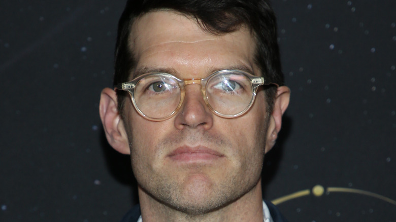 Timothy Simons wearing glasses