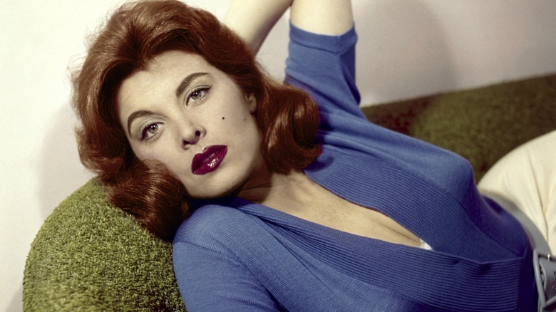 Tina Louise posing in a 1958 photograph