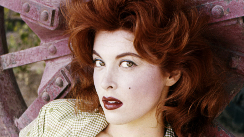 Tina Louise posing for a portrait in the 1960s