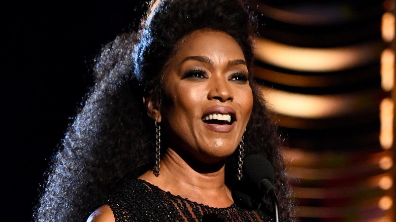 Angela Bassett smiling