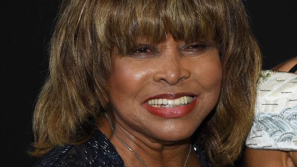 Tina Turner smiling