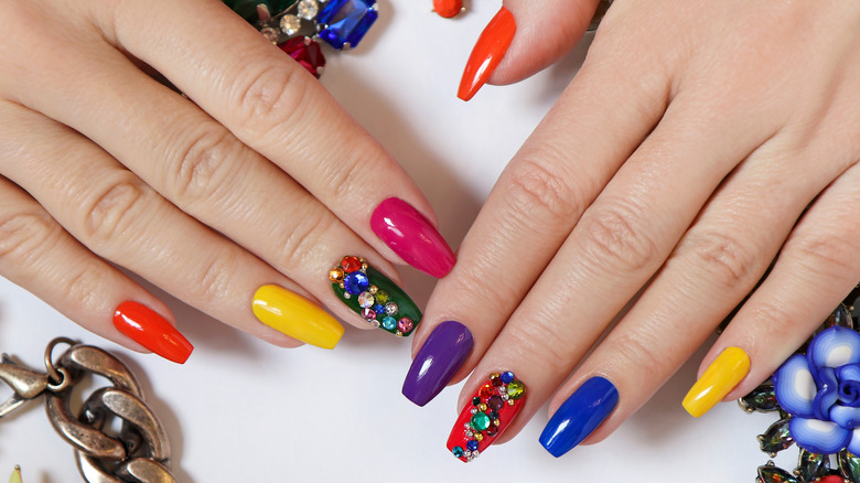 7. Colorful Nail Art Rhinestones on eBay - wide 3