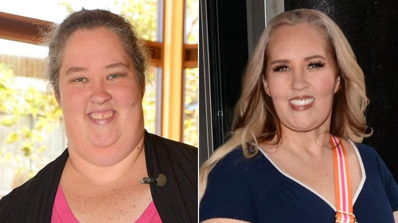 Mama June Shannon then vs. now