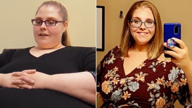 Tiffany Barker then vs. now