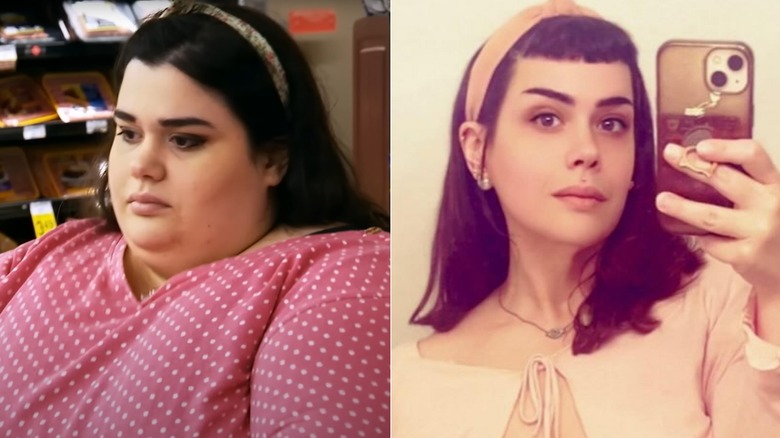 Amber Rachdi then vs. now
