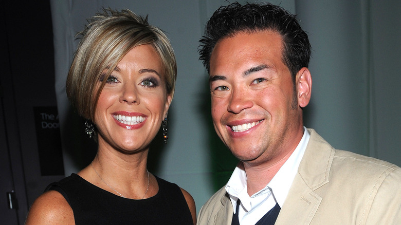 Kate and Jon Gosselin both smiling