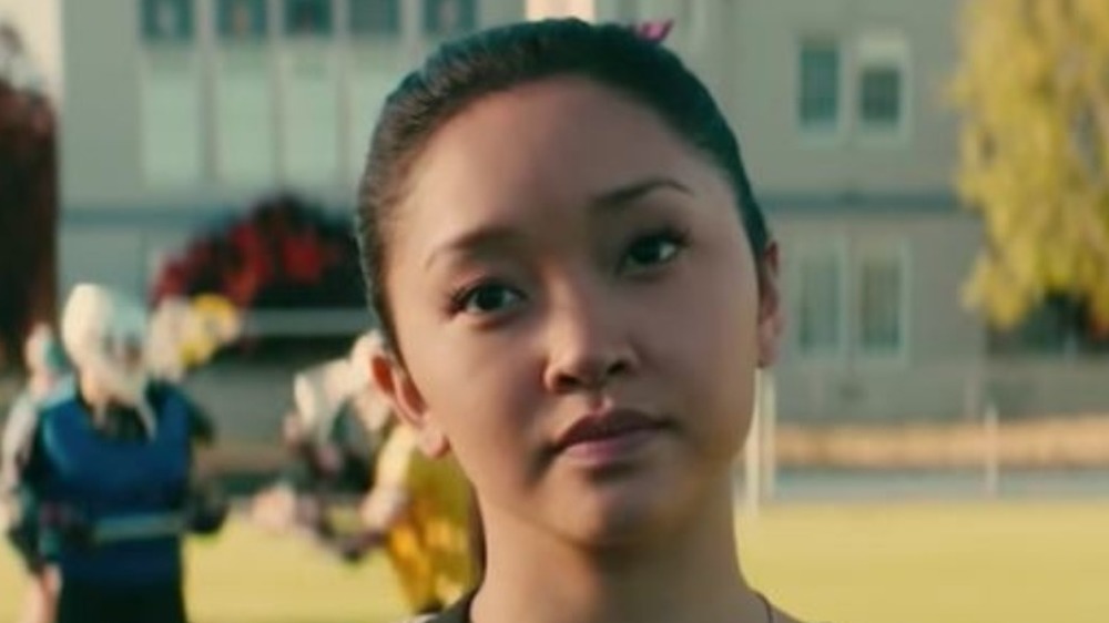 Lana Condor standing