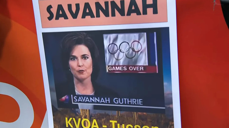 Savannah Guthrie donning dark bob during newscast