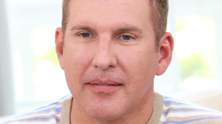 Todd Chrisley looking serious