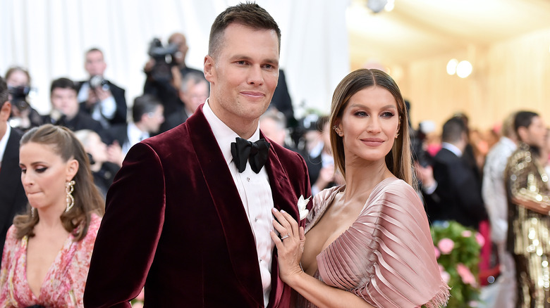 Gisele Bündchen and Tom Brady at the Met Gala