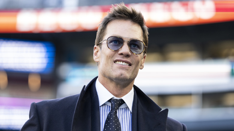 Tom Brady smiling