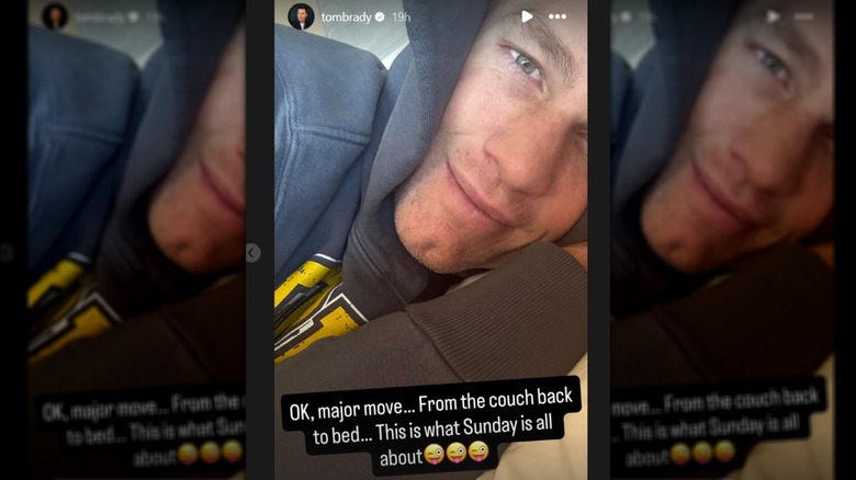 Tom Brady taking a selfie