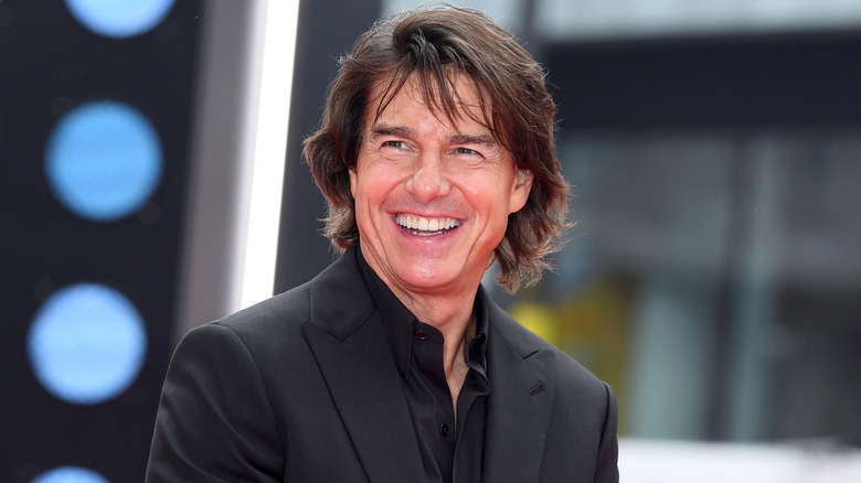 Tom Cruise smiling