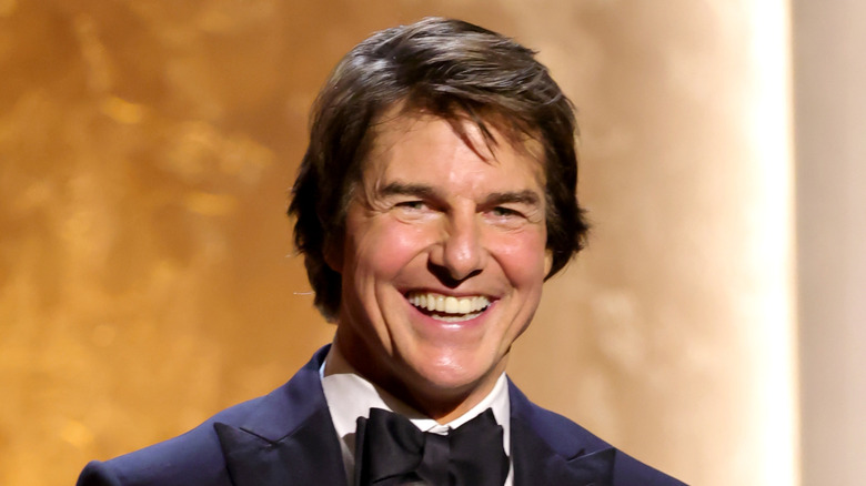 Tom Cruise smiling