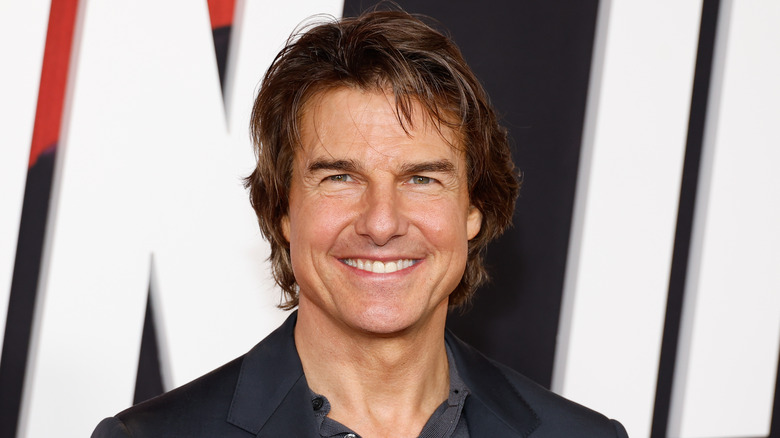 Tom Cruise smiling