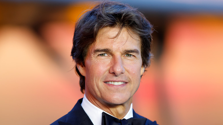 Tom Cruise dinner suit bowtie smiling
