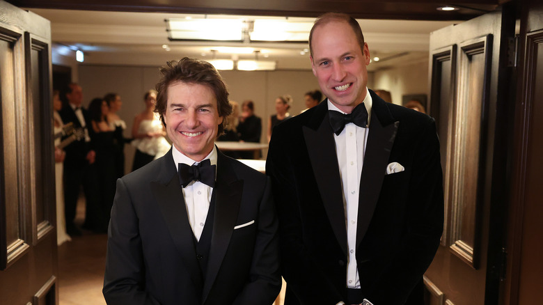Tom Cruise and Prince William