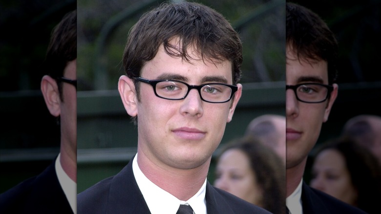 Colin Hanks at "Band of Brothers" premiere in 2001