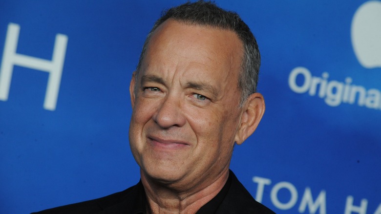 Tom Hanks smiling