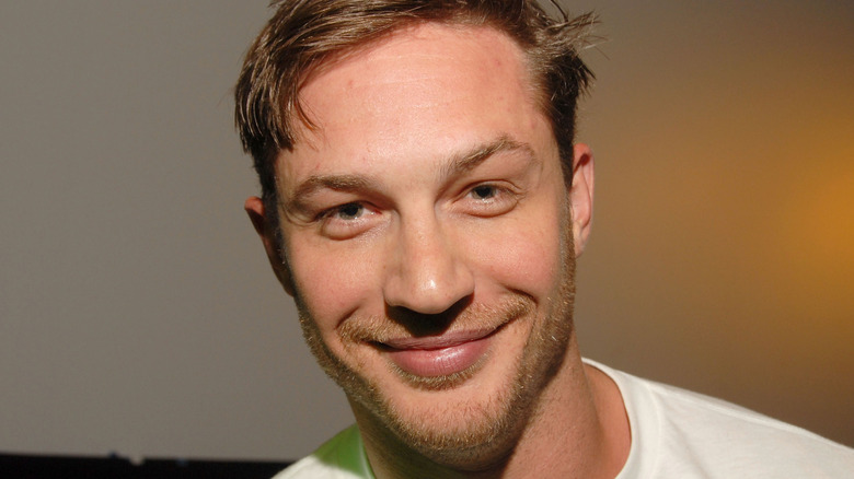 A young Tom Hardy