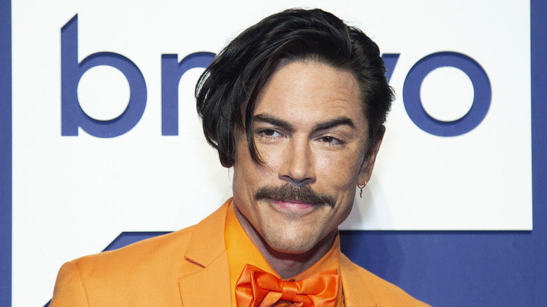 Tom Sandoval photographed at a Bravo event