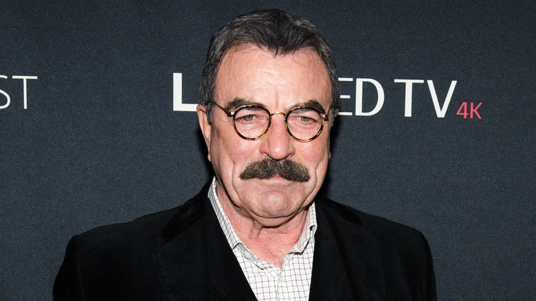 Tom Selleck on the red carpet