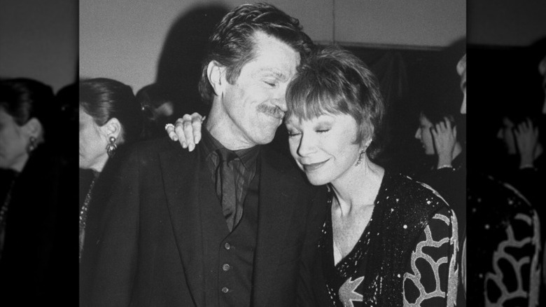 Tom Skerritt and Shirley MacLaine at Steel Magnolias premiere