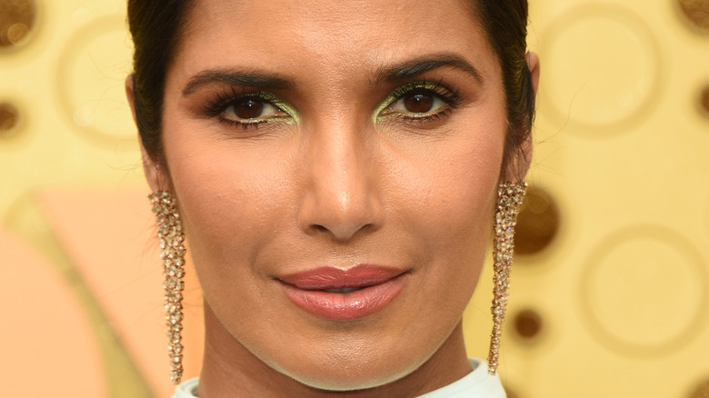 Padma Lakshmi at a red carpet