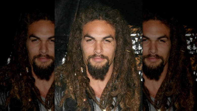 Jason Momoa smiling