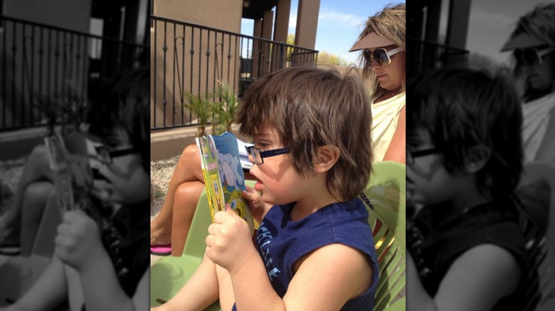 Sarah Palin with her son Trig Palin via Facebook in 2013