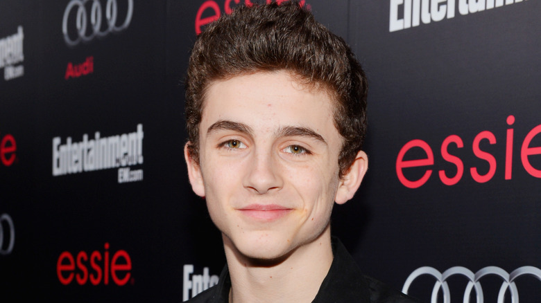 Timothée Chalamet at the 2013 Entertainment Weekly Pre-SAG Party