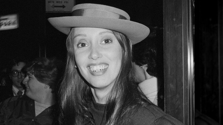 Shelley Duvall wearing hat