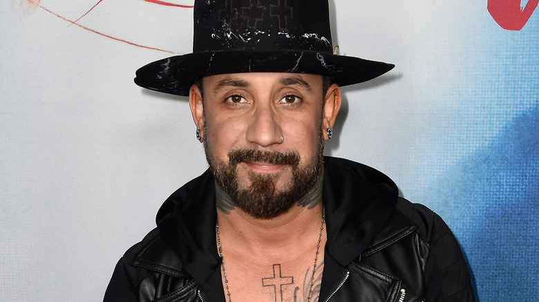 AJ McLean posing 