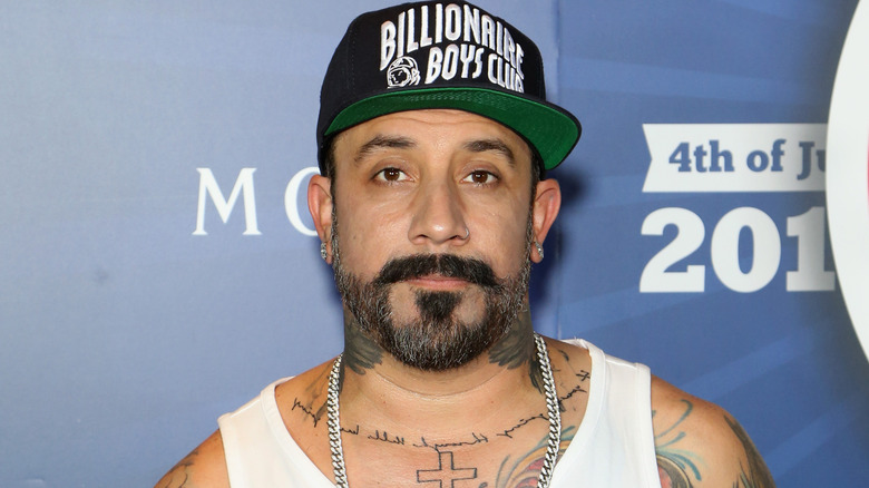 AJ McLean posing 