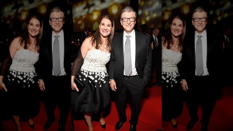 Bill Gates and Melinda French Gates at a gala