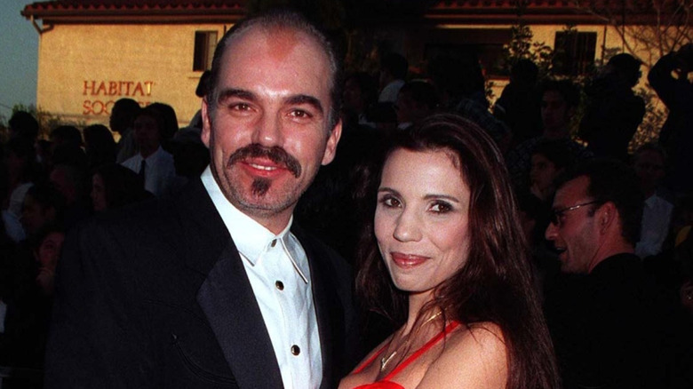 Billy Bob Thornton and his then-wife Pietra Dawn at an event
