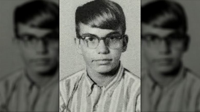 Billy Bob Thornton as a kid in his junior high school yearbook photo