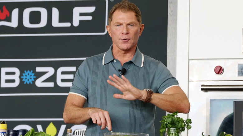 Bobby Flay cooking